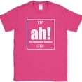 thumbnail image 1 of Ah The Element of Surprise T-Shirt Funny Science Lab Humor Gift Joke Tee - Pink, M, 1 of 1