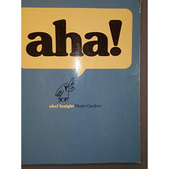 Pre-Owned Aha! Insight (Paperback) 9780894540011