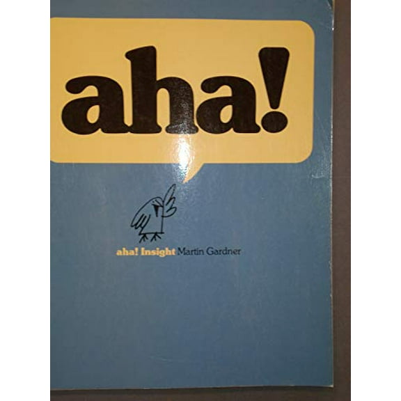 Pre-Owned Aha! Insight (Paperback) 9780894540011