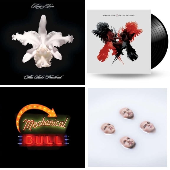 Aha Shake Heartbreak (2LP/180G/Gatefold) & Only By The Night & Mechanical Bull (2LP/180G/Dl Card/Gatefold) & Walls (180G/Gatefold/Dl Card)