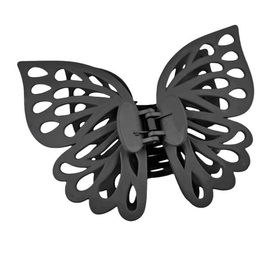 Ahabrexf Purple Dress Women, Shaped Flower Hair Claws Coiled Hair Ponytail Clip for Adults