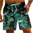 thumbnail image 1 of Ahabrexf Board Shorts Men's Special Print Beach Casual Trouser Shorts Pants, 1 of 5