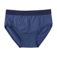 thumbnail image 1 of Ahabrexf Boys' Briefs Underwear for Kids, Solid Color, Comfortable Breathable Cotton Underpants, 6-Pack, 1 of 5