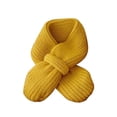 thumbnail image 1 of Ahabrexf Children's Solid Color Knitted Winter Versatile Cute Small Scarf Scarf Scarf, 1 of 4