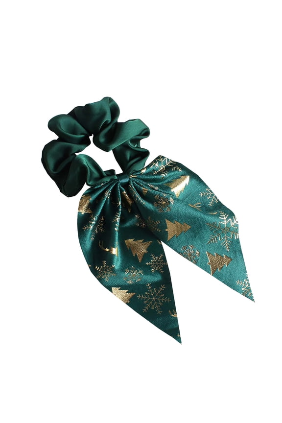 Christmas Large Scrunchie Fashion Elastic Hairband