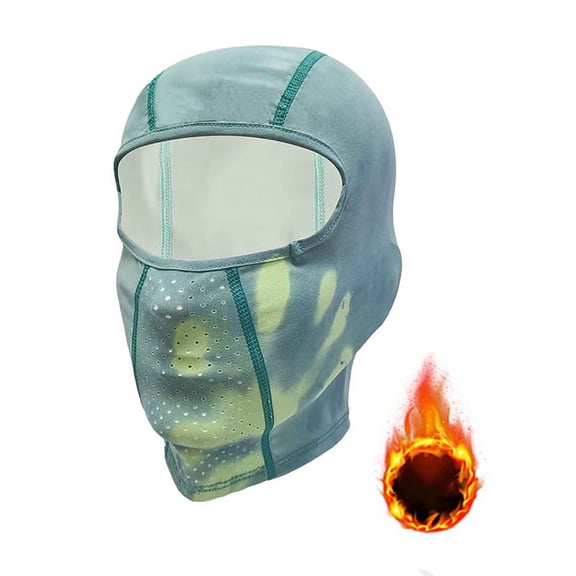 Ahabrexf Cold Weather Hats for Men,Windproof Thermal Balaclava Head Cover for Skiing and Outdoor Sports
