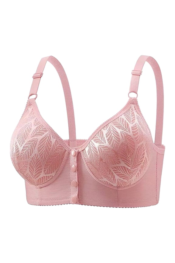 Daily Bra for Women, Steel Ring Support with Oversized Gathering Style, Polyester Fabric, Four-Season Wear, Hand Wash