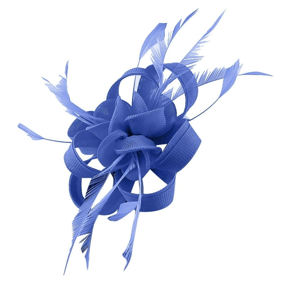 Ahabrexf Headbands for Women Fascinator Retro Hat for Women Tea Party Wedding Headband Fascinator Hat with Clip Hats for Women