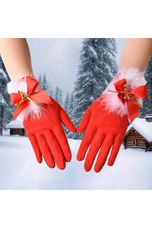Funny Halloween Decorations,Ghost Claw Elastic Ice Silk Gloves for Women's Casual Fashion
