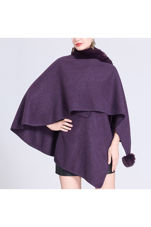 Collar for Women,Winter Faux Collar Knitted Elegant Cape Shawl