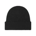 thumbnail image 1 of Ahabrexf Hats for Men,Unisex Solid Color Warm Thickened Knit Beanie for Outdoor Cold Weather Wear, 1 of 2