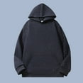 thumbnail image 1 of Ahabrexf Hoodie for Men Men's Solid Color Long Sleeved Hooded Sequin Pullover Hoodie Hoodie Pullover Hoodie Men Pullover Hoodie Men, 1 of 7