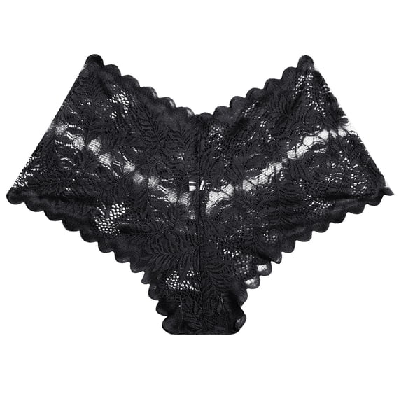 Ahabrexf Lace Underwear for Women Seamless Soft Panties Delicate Vintage Design