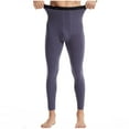 thumbnail image 1 of Ahabrexf Man Solid-Color German-Velvet Seamless Underwear Leggings Thick Underwear Silk Thermal Pants - Thermal Underwear for Men, 1 of 6