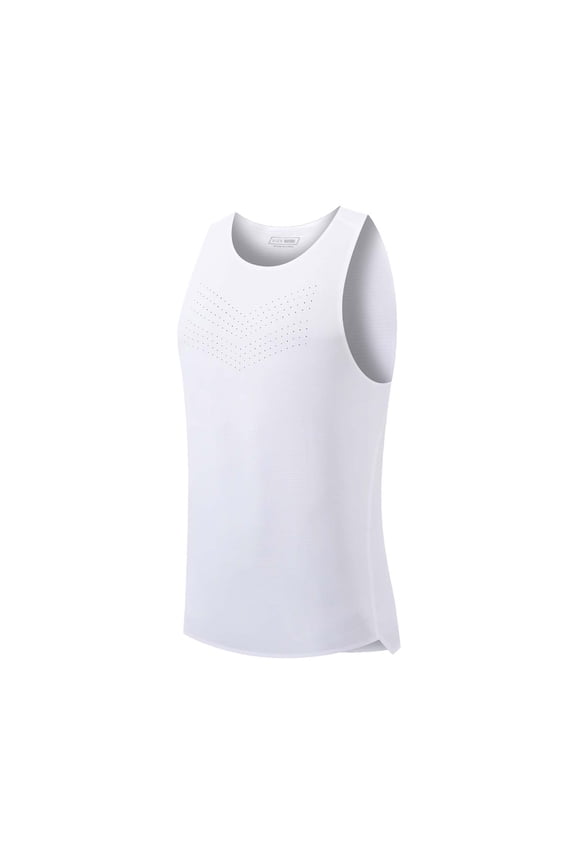 Men's Activewear，Cooling Quick-Dry Seamless Tee for Summer Comfort and Performance