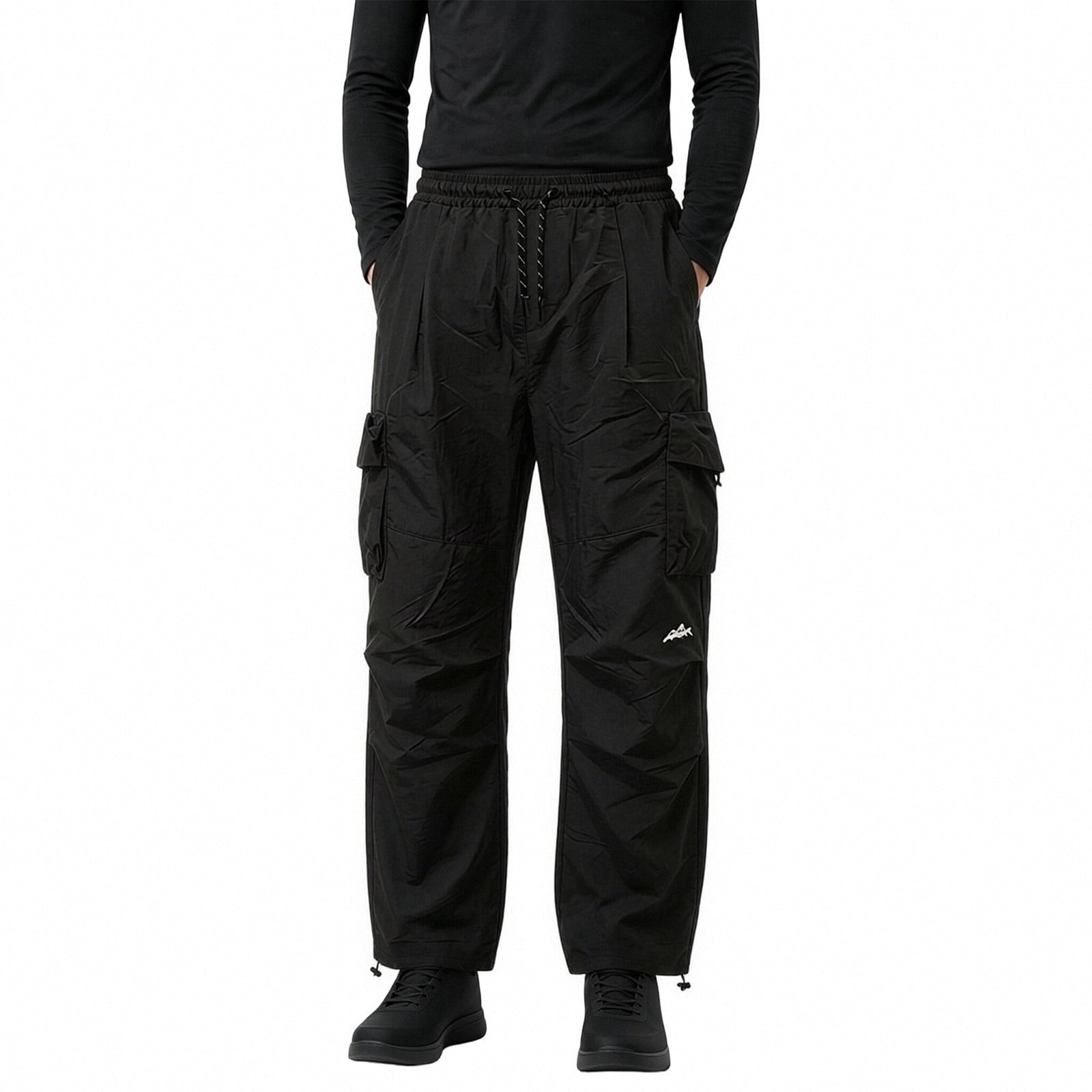 Multi Sports Sign Ahabrexf Men's Cargo Pants, Pleated Straight Trousers for Men With ...