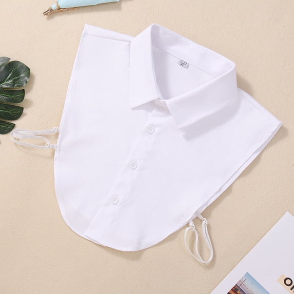 Ahabrexf Men's Dress Shirts,Fake Collar for Men and Women formal Dress Shirt Collar Accessory