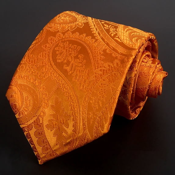 Ahabrexf Men's Fashion Slim Satin Tie,Solid Color Various Colors Polyester Necktie