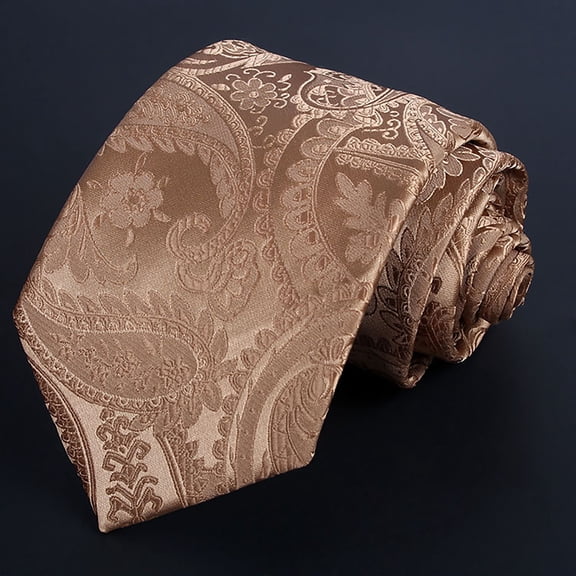 Ahabrexf Men's Fashion Slim Satin Tie,Solid Color Various Colors Polyester Necktie