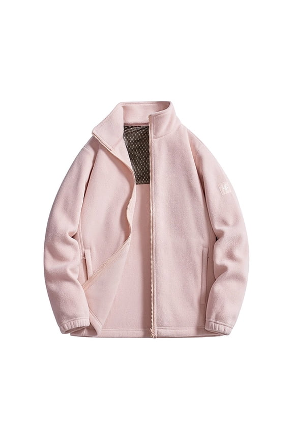 Hooded Sweatshirt Men, Fleece Lined Stand Collar Zip up Long Sleeve Pullover Jacket