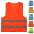 thumbnail image 1 of Ahabrexf Mens Suit Coats, Reflective Work Vest with Protective Sleeveless Design for Construction and Outdoor Utility, 1 of 7