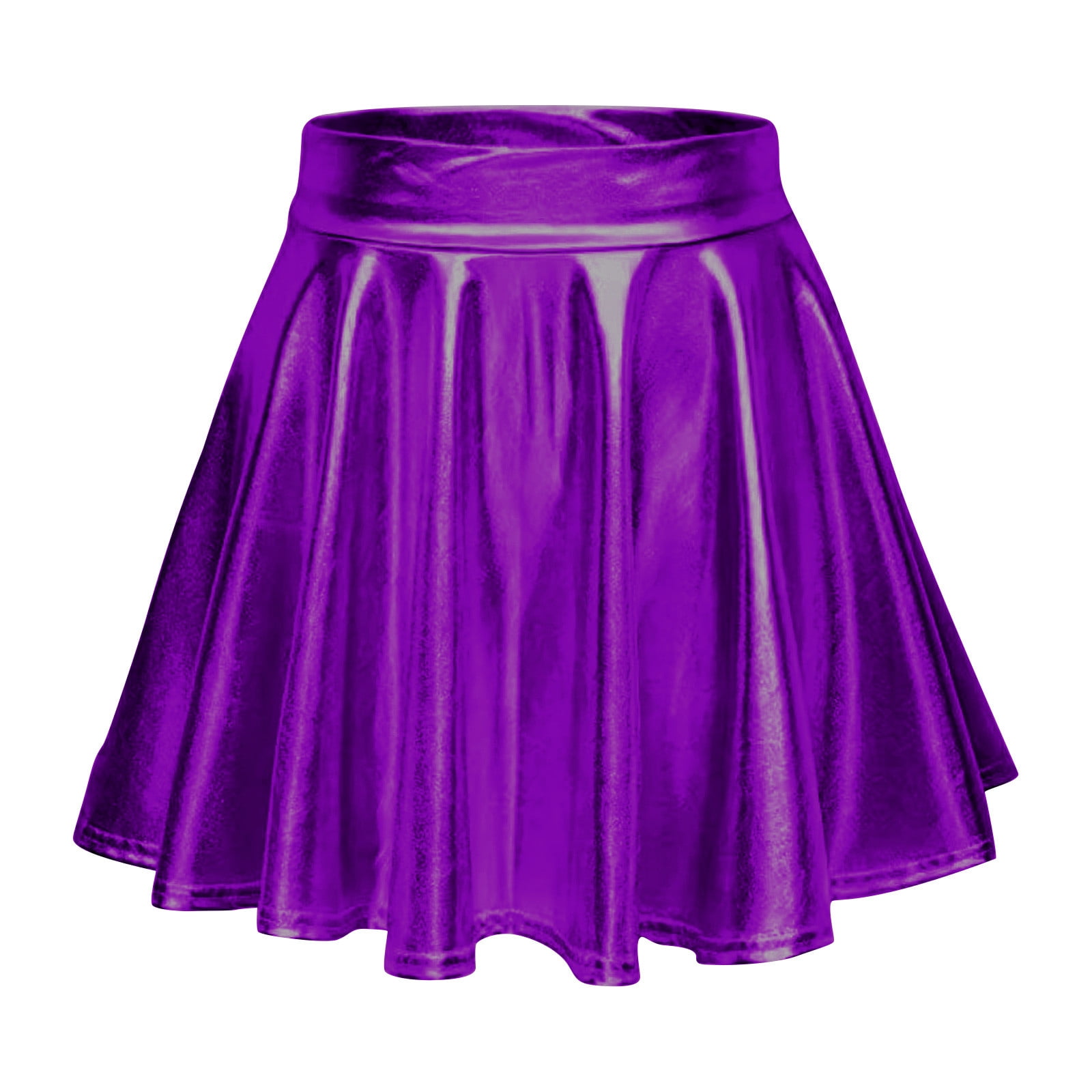 Ahabrexf Plus Skirts for Women Plus Size, Metallic Hot Stamping Finish ...