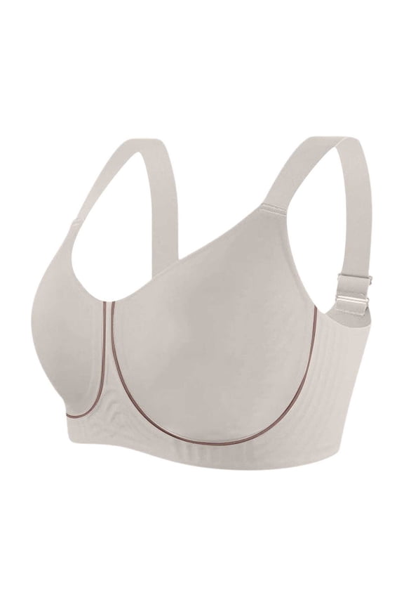 Seamless Bras for Women,Solid Color Sling Design Bra with Removable Pads Daily Wear