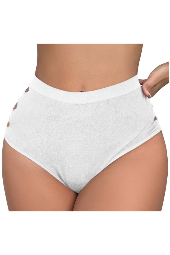 Seamless Thong Underwear for Women, Triangular Hollow Design, Breathable Polyester Fabric, Daily Wear, Soft Stretch Fit, Minimal Stitching Construction