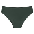 thumbnail image 1 of Ahabrexf Seamless Underwear for Women Low Waist Breathable Nylon Briefs Ice Silk Solid Color, 1 of 2