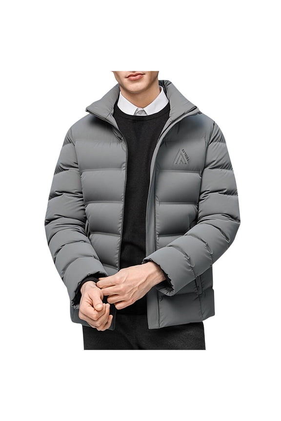 Softshell Jacket Men, Men's Fashion Single-Tone Outdoor Climb Hand Pockets Long Sleeve Jacket