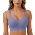 thumbnail image 1 of Ahabrexf Sports Bras for Women,Jelly Push Up No Underwire Comfy Soft Yoga Bralette, 1 of 5