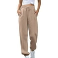 thumbnail image 1 of Ahabrexf Suit for Women, Jogging Pants Casual Sweatpants with Pocket Elastic Waist for Workout, 1 of 8