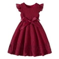 thumbnail image 1 of Ahabrexf Toddler Princess Dress Sleeveless Lace Skirt for Girls Flower Girl Dress Tulle Dress for Wedding Party, 1 of 9