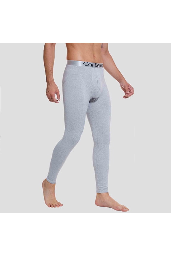 Warm Pants for Men,Casual Straight Cylinder Leggings with Elastic Waist for Comfort