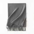 thumbnail image 1 of Ahabrexf Warm Scarfs for Women,Solid Color Soft Faux Fabric Shawl for All Seasons, 1 of 5