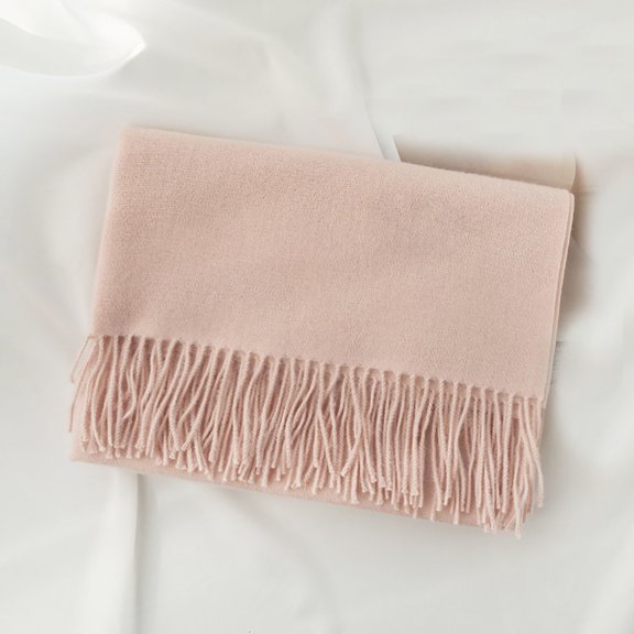 Ahabrexf Warm Scarfs for Women,Solid Color Soft Faux Fabric Shawl for All Seasons