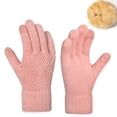 thumbnail image 1 of Ahabrexf Winter Gloves Men,Upgraded Touch Screen Thermal Warm Knit Glove for Running and Hiking, 1 of 2