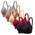 thumbnail image 1 of Ahabrexf Warm Winter Gloves, Woman's Printed 5-Pc Gathered Large Size Daily Bra Underwear, 1 of 7