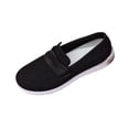 thumbnail image 1 of Ahabrexf Women Loafers Slip On Breathable Flat Shoes Lightweight Casual Comfortable Round Toe One Foot Womens Flats for Daily Wear, 1 of 5
