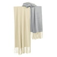 thumbnail image 1 of Ahabrexf Women's Double Sided Thickened Warm Shawl and Scarf for Winter, 1 of 4