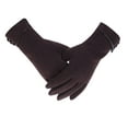thumbnail image 1 of Ahabrexf Winter Gloves Women, Fashionable Solid Color Thickened Cold Weather Touchscreen Warm Mittens, 1 of 3