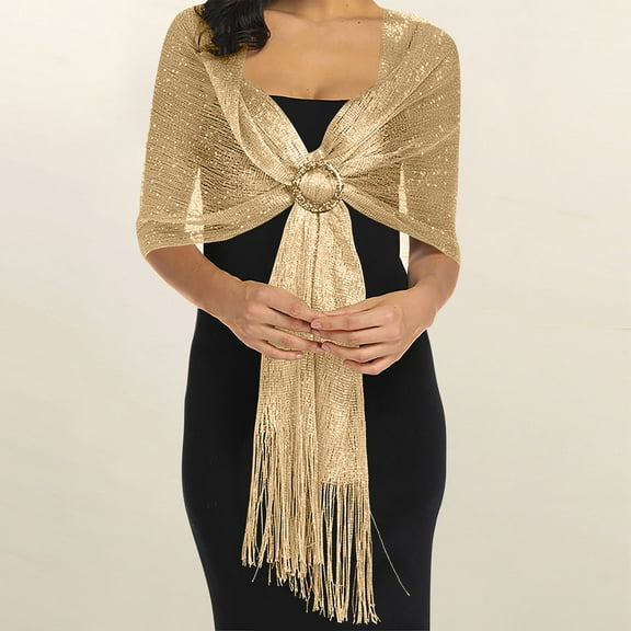 Ahabrexf Women's Fashion Sweater Shawl and Scarf for Winter Wear