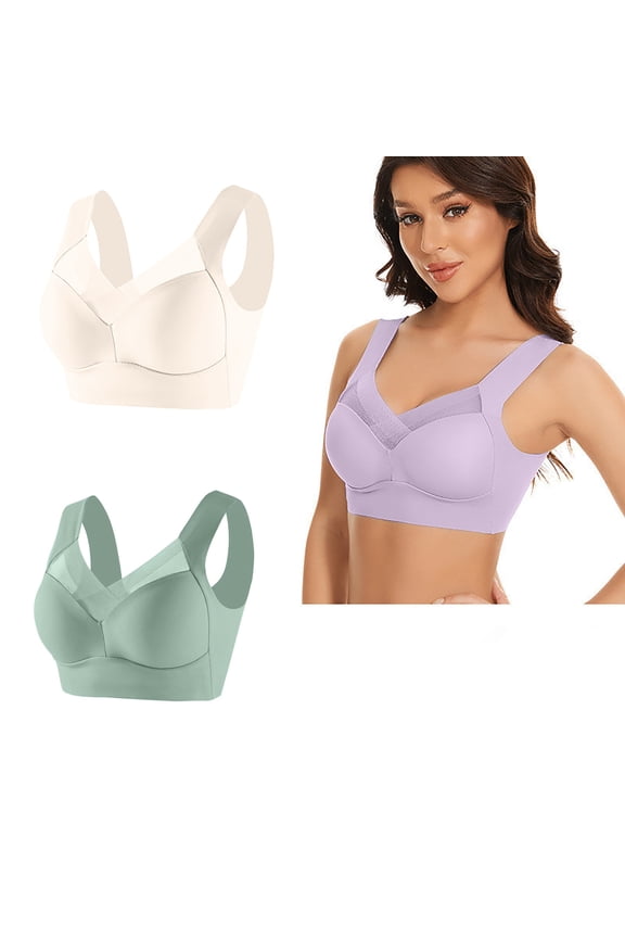 Strapless Lace Underwear Set for Women - Thin Side Collection and Daily Bra