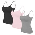 thumbnail image 1 of Ahabrexf Women's Underwear Without Steel Ring Cup Sleeveless Outer Wear Suspender Bottoming Underwear, 1 of 3