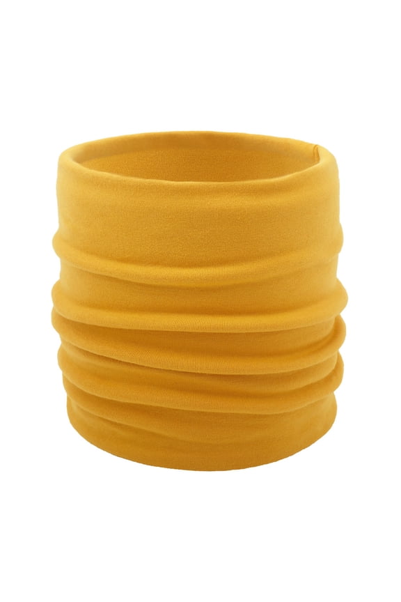 Neck Cover for Winter, Warmth Protection High Neck Thick Yarn Solid Color Scarf