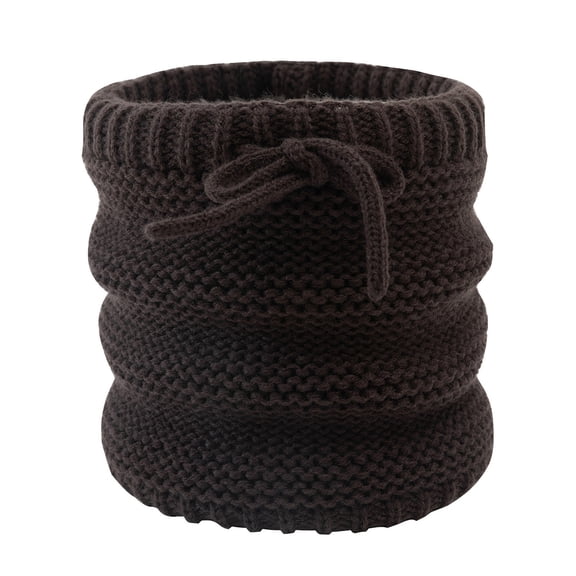 Ahabrexf Scarfs for Women Winter Warm, High Neck Thick Yarn Solid Color Protection Neck Cover