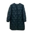 thumbnail image 1 of Ahabrexf Cardigan for Women,Winter Thickened Hoodless Plus Fleece Down Jacket for Cold Protection, 1 of 4