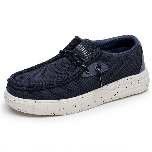 Ahannie Kids Boys Girls Loafers Slip On Casual Lightweight Walking Shoes(Toddler/Little Kid/Big Kid)