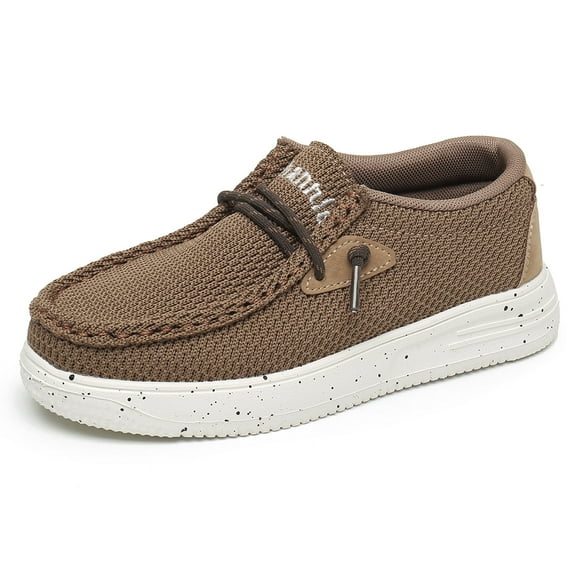 Ahannie Kids Boys Girls Loafers Slip On Casual Lightweight Walking Shoes(Toddler/Little Kid/Big Kid)