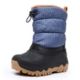 thumbnail image 1 of Ahannie Kids Boys Girls Winter Snow Boots Waterproof Anti-Slip Warm Outdoor Shoes (Toddler/Little Kid), 1 of 5